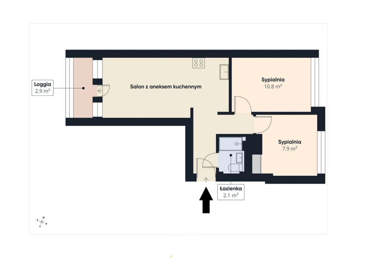 Premium 3 Pokoje na Gajowicach | Gotowe-3