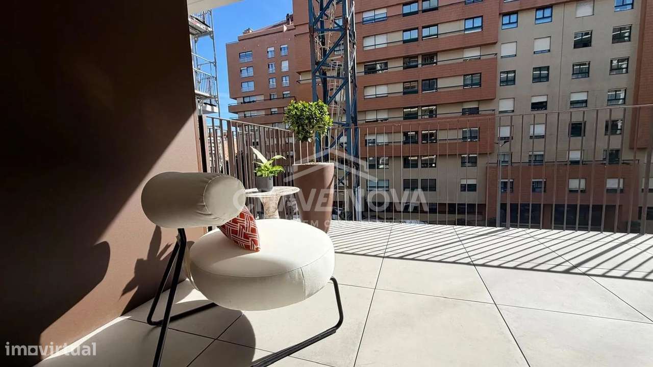 Apartamento T1 Novo com Varanda e Garagem - The Yard Next, Gaia-6