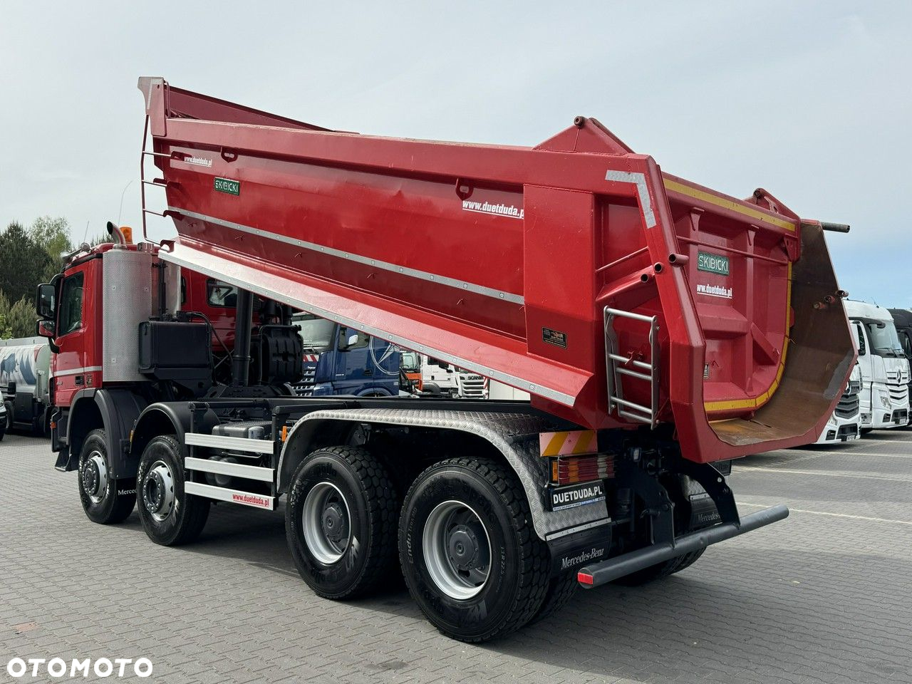 Mercedes-Benz Actros 4141 8x6 Wywrot SKIBICKI Automat EPS ze Sprzegłem !!! - 19