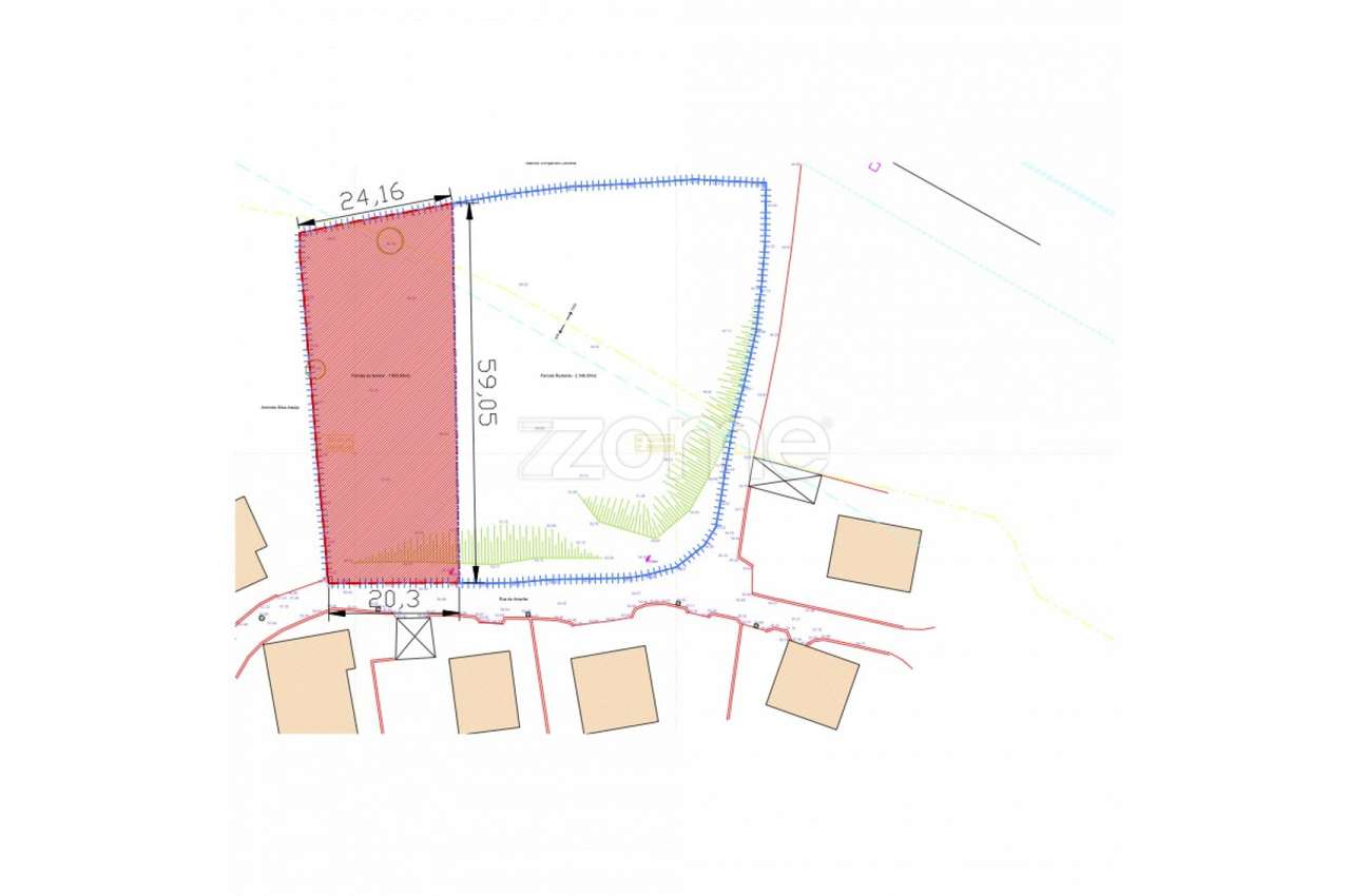 Terreno urbano na freguesia da Pousa, no concelho de Barcelos - Grande imagem: 2/15