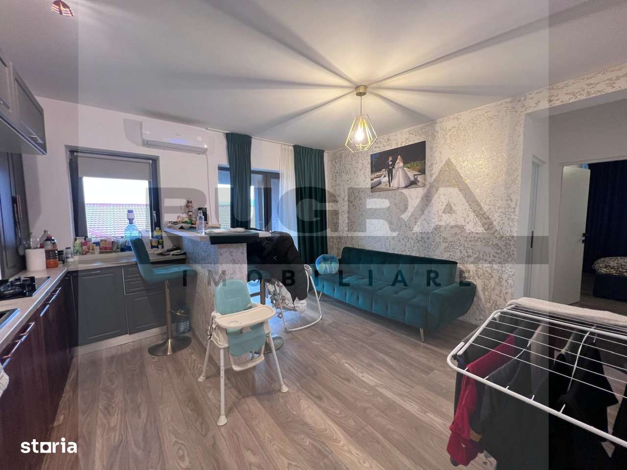 Apartament de 3 camere, 52mp, parcare, Apahida - Imagine principală: 4/13