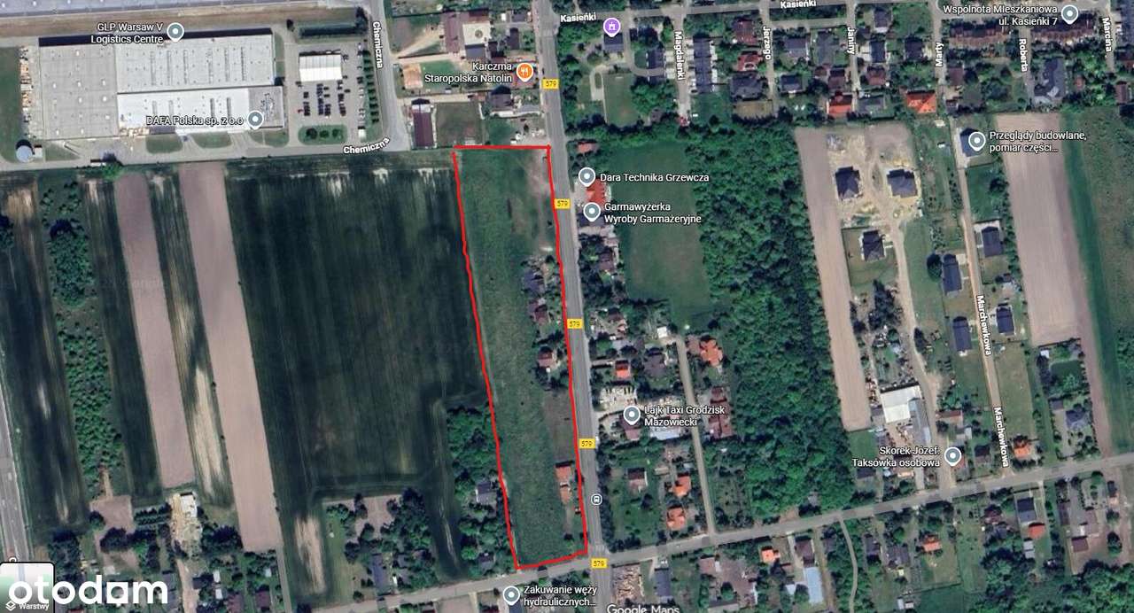 DZIAŁKI pod zabudowę USŁUGOWĄ i MIESZKANIOWĄ-5