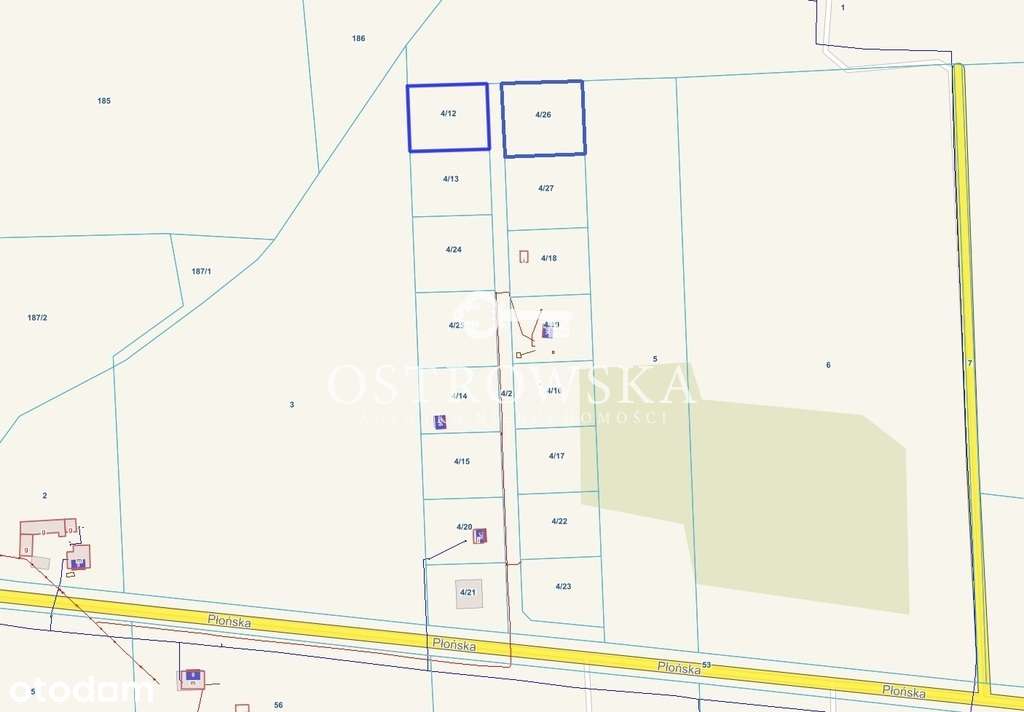 Działka budowalna z decyzją o WZ - Soboklęszcz - Pełny obrazek: 5/7