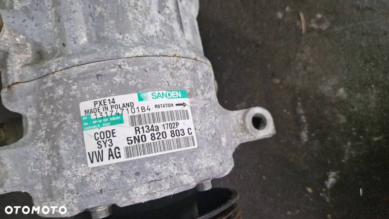 VW 1.2 TSI CBZ kompresor klimatyzcji 5N0 820 803C - 3