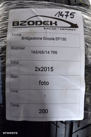 Bridgestone Ecopia EP150 2x 165/65/14 79 S - 7