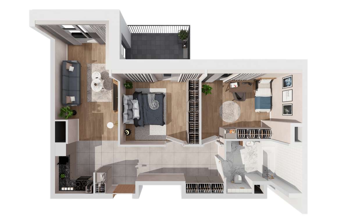 3pok, okolice UŁ i Ronda Solidarności.-4