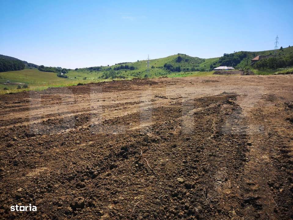 Teren intravilan, 2.200 mp cu PUD, autorizatie si utilitati Chinteni, - Imagine principală: 3/11