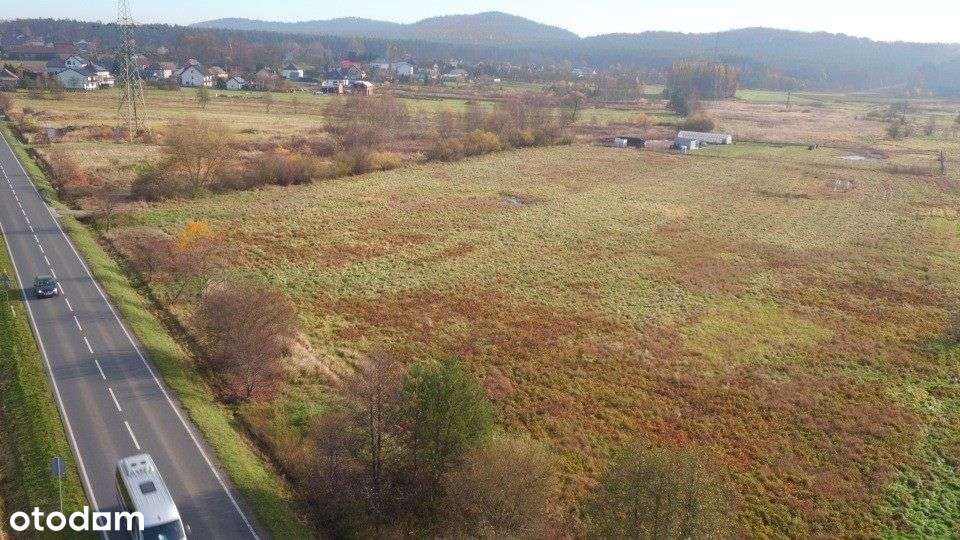 Usługowa ,,U1"- szerokość 100m przy głównej drodze-5