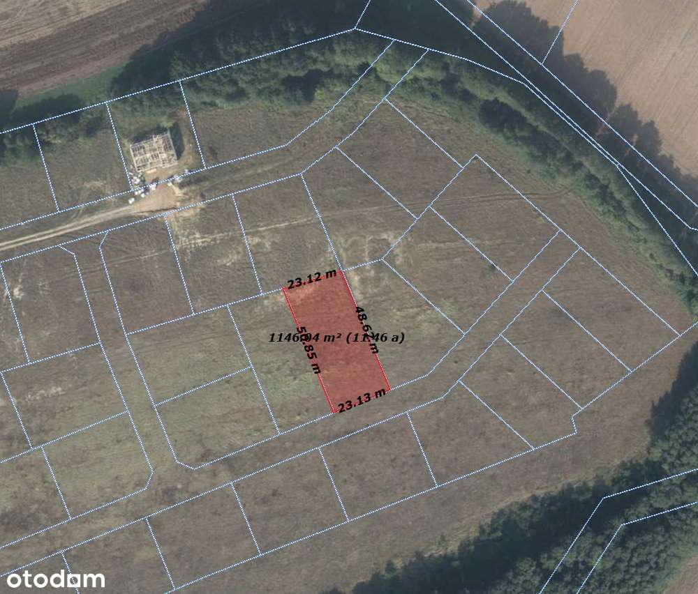 Działka budowlana na Morasku - Wzgórze Morenowe, 301/81 lub 82, VAT23% - Pełny obrazek: 5/12