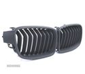 GRELHAS FRONTAIS PARA BMW F30 F31 11-19 LOOK PERFORMANCE PRETO MATT - 3