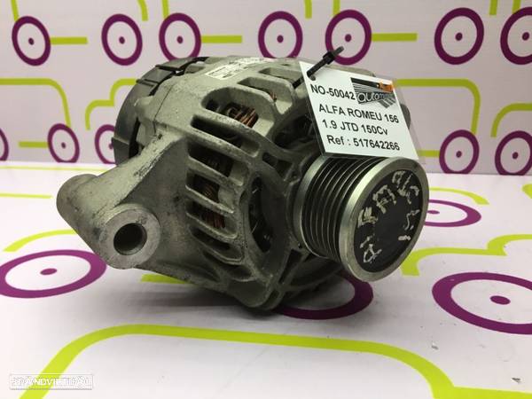 Alternador Alfa Romeu 156 1.9 Jtd 150Cv de 2007 - Ref : 51764266 - NO50042 - 1