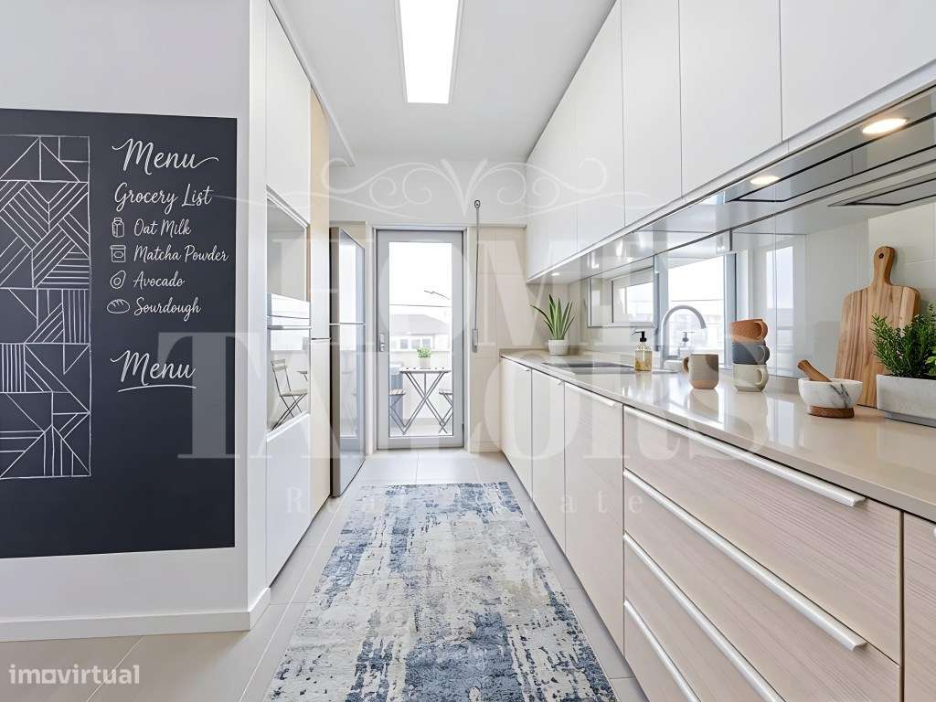 Duplex T4 Totalmente Renovado em Moradia Isolada Queijas - Grande imagem: 2/29