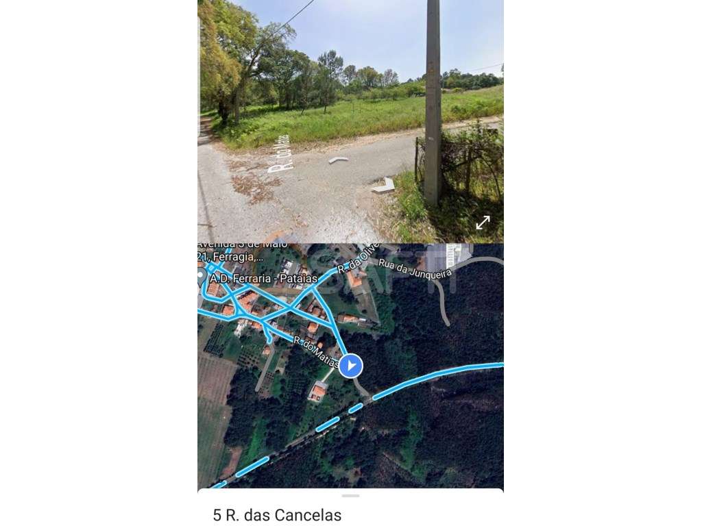 Terreno Rústico, com 1573 m2 com índice de construção de 0,8% em Fe... - Grande imagem: 3/9