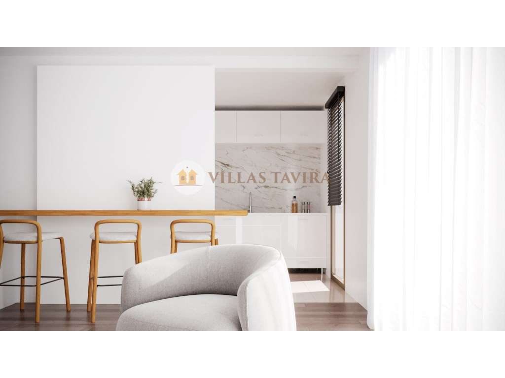 T2 em Cabanas de Tavira - Último Andar com piscina e garagem Box (Z) - Grande imagem: 3/5