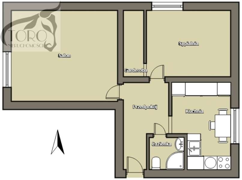 PRZESTRONNE 2-POKOJOWE MIESZKANIE CZĘSTOCHOWA GNASZYN-13