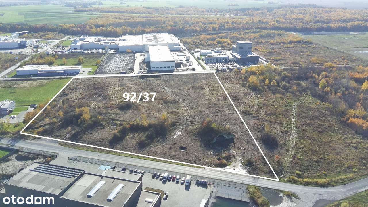 Na Sprzedaż Uzbrojony Grunt  5 Ha pod Aktywność Gospodarczą Blisko A4-7