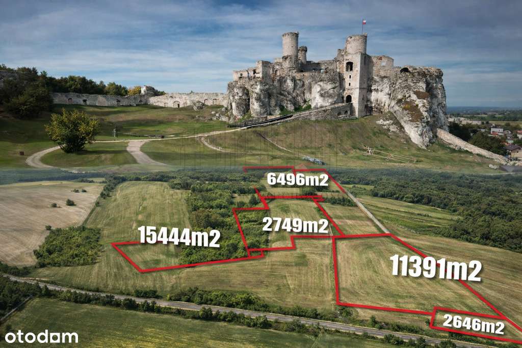 Podzamcze-działki w sąsiedztwie Zamku Ogrodzieniec-0