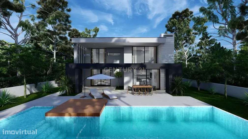 Moradia T4 Em Construcao Em Vale Pedras Albufeira