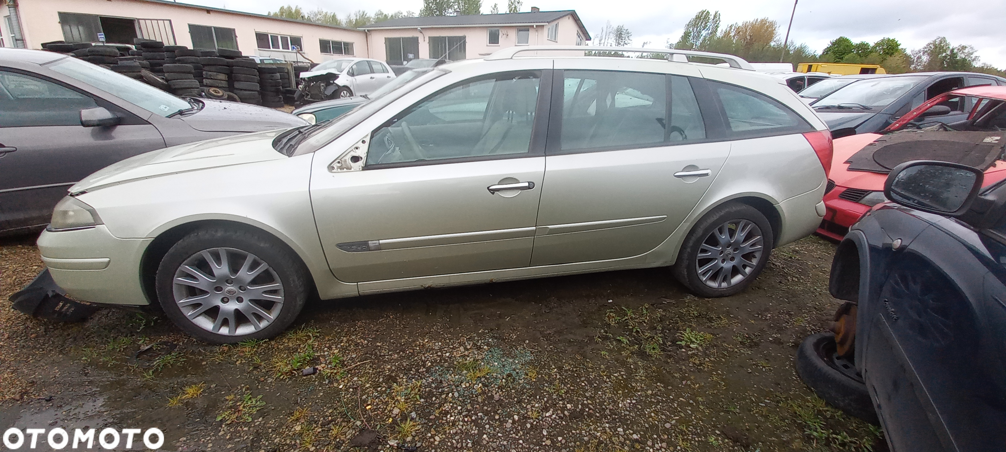 Renault Laguna II lift 06rNV190 blotnik przedni lewy prawy - 2