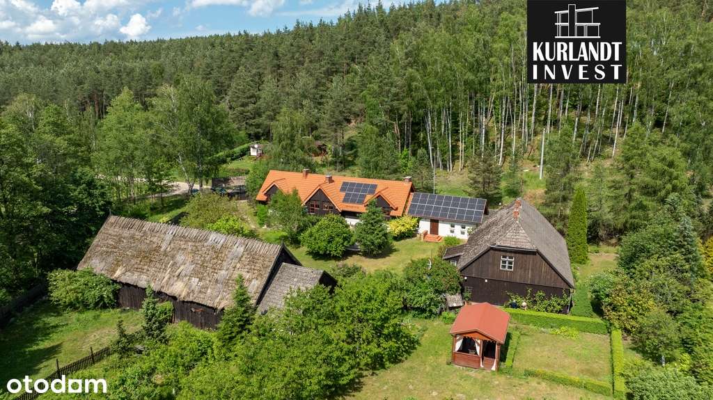 Samowystarczalne siedlisko nad jeziorem Kaszuby-3