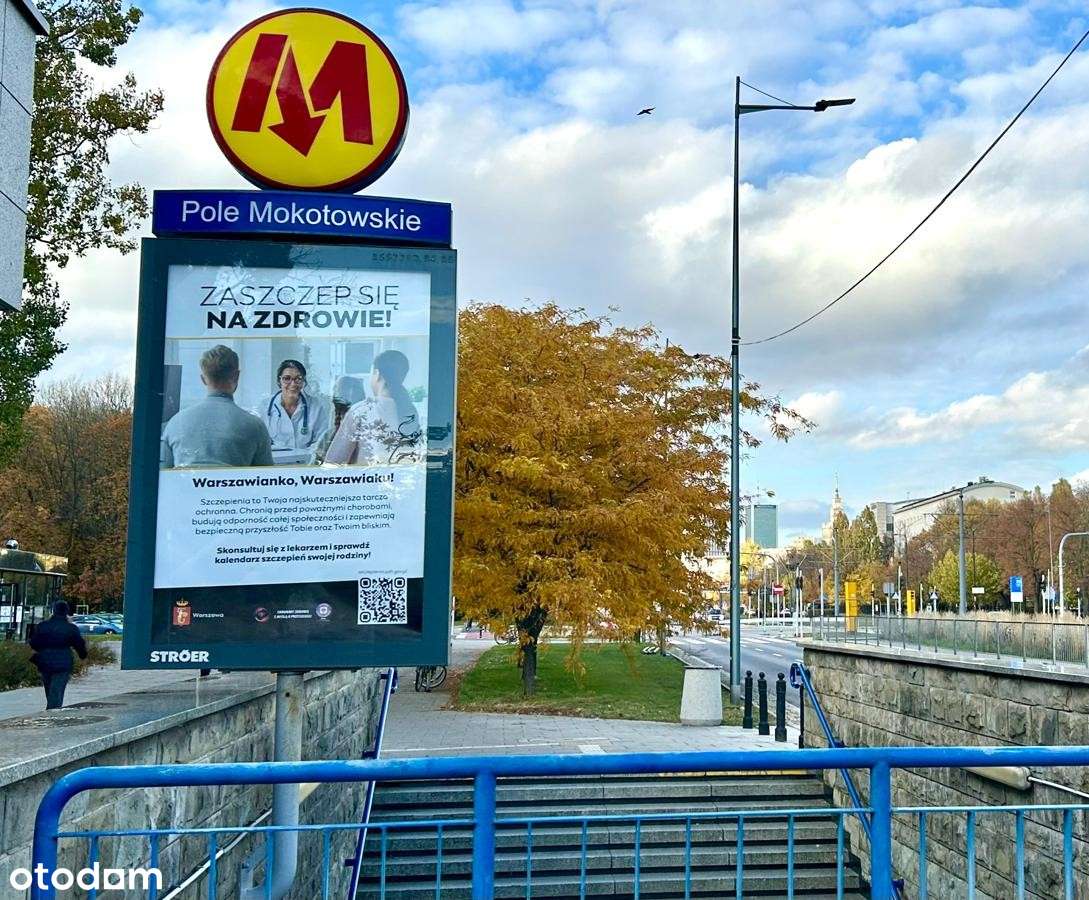 Trzypokojowy apartament przy stacji metra Pole Mokotowskie - Pełny obrazek: 5/20