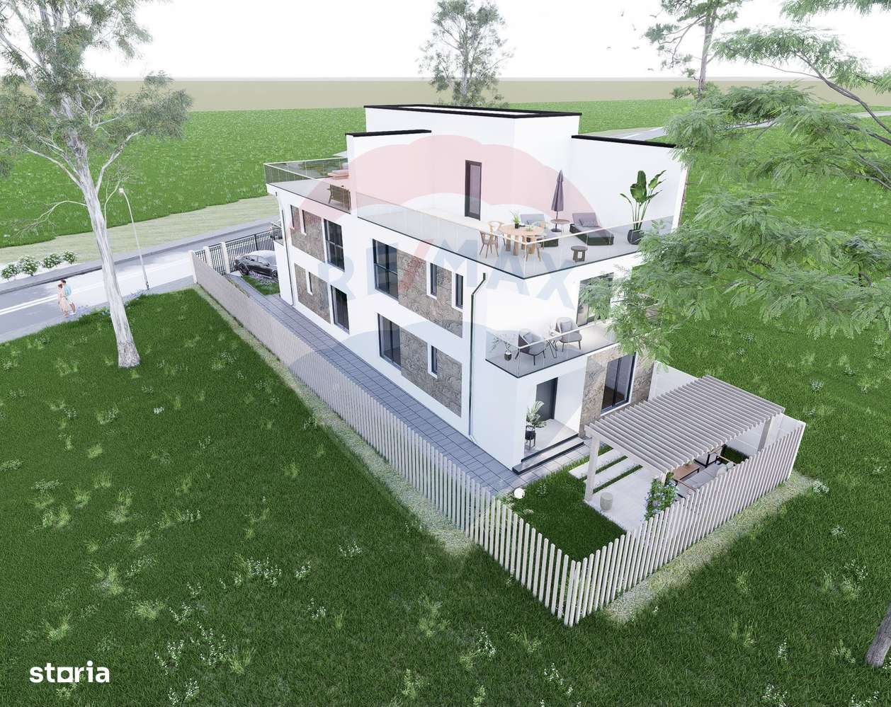 Casă tip duplex cu curte proprie și loc de parcare Popesti-Leordeni-1