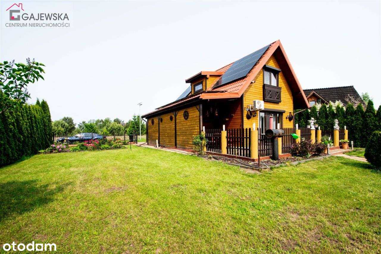 Urokliwa nieruchomość z drewnianym domem!-5