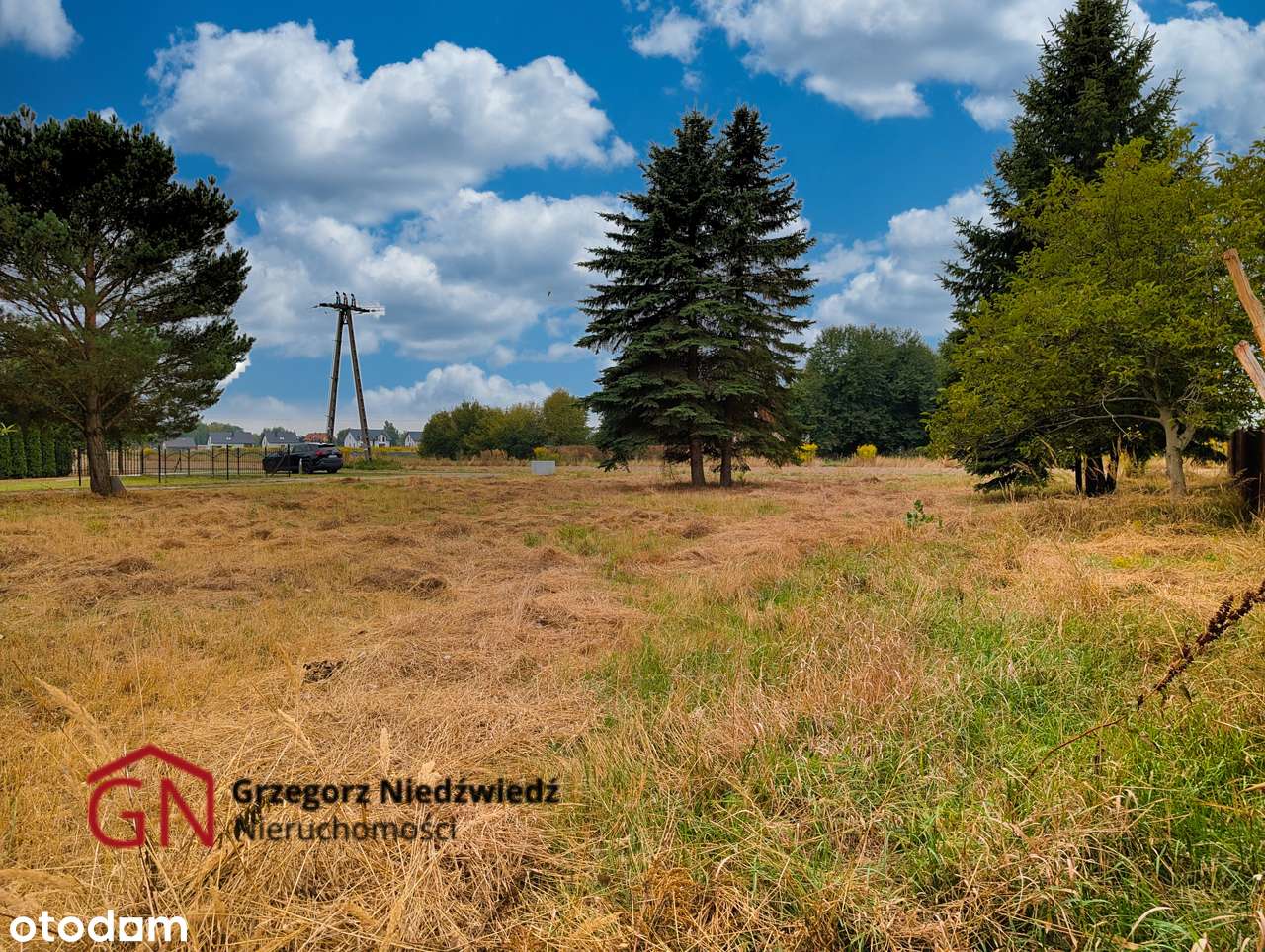 Wola Niemiecka – działka 900 m², media, asfalt — opcja 2 działek - Pełny obrazek: 4/8