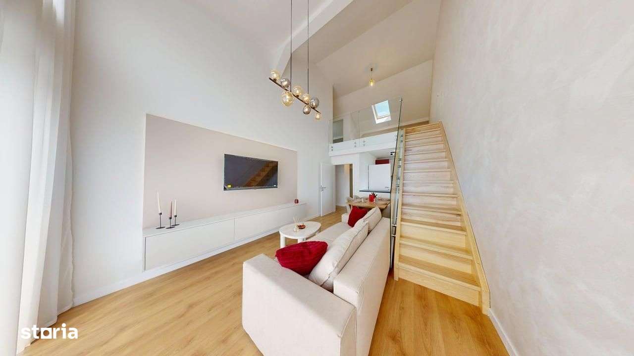 Penthouse cu priveliste deosebita - finisat la alb, nou - Imagine principală: 4/8