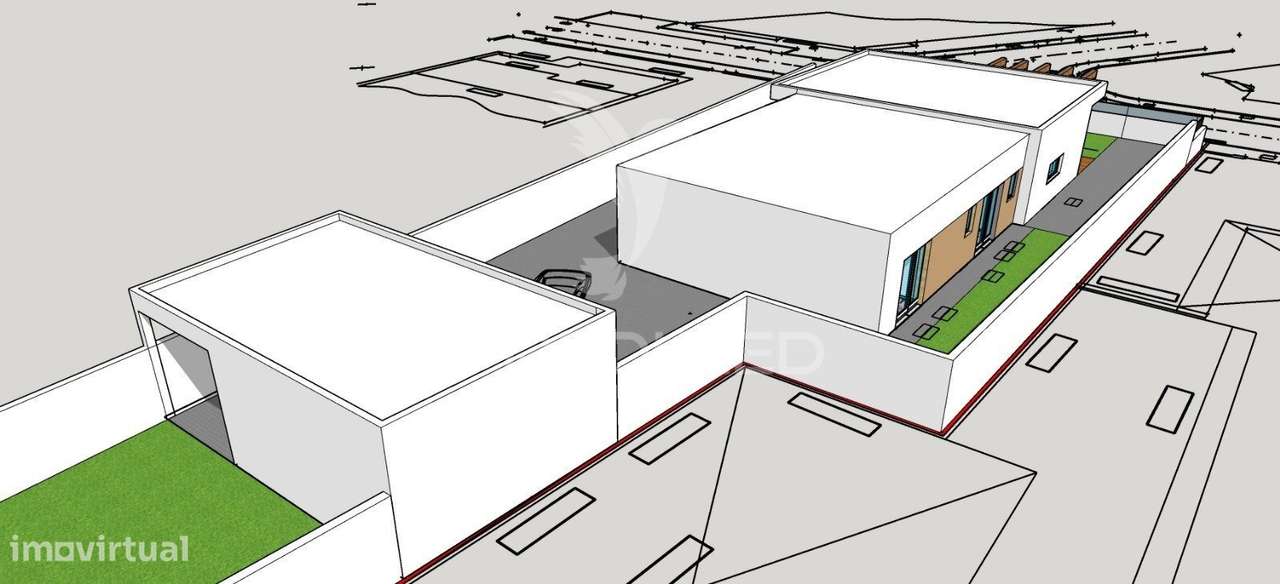 Moradia T4 inicio de construção na Gafanha da Nazare - Grande imagem: 5/5