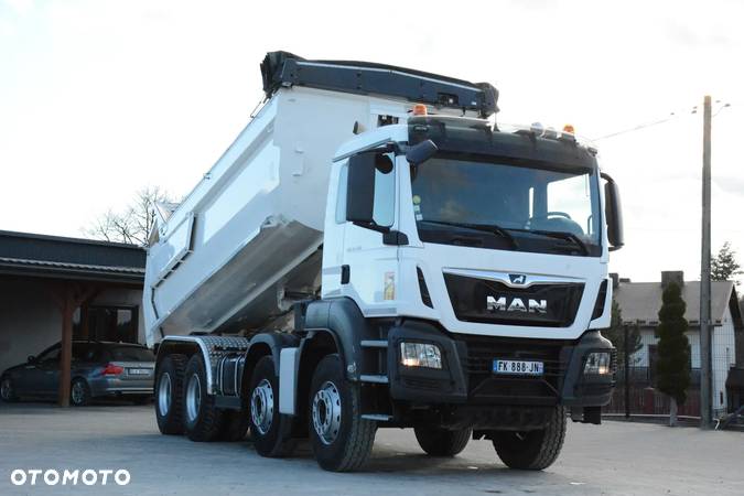 MAN TGS 35.420 / 2019r. / 8x4 / Zabudowa Meiller / Ładowność 22t / Bardzo mały przebieg - 3