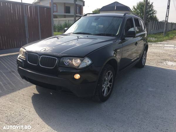 MOTOR BMW X3 E83 2007 2.0D 150 Cp și 177cp CUTIE MANUALA 6+1 INTERIOR PIELE CREM și NEGRU NAVIGAȚIE JANTE 17” - 2