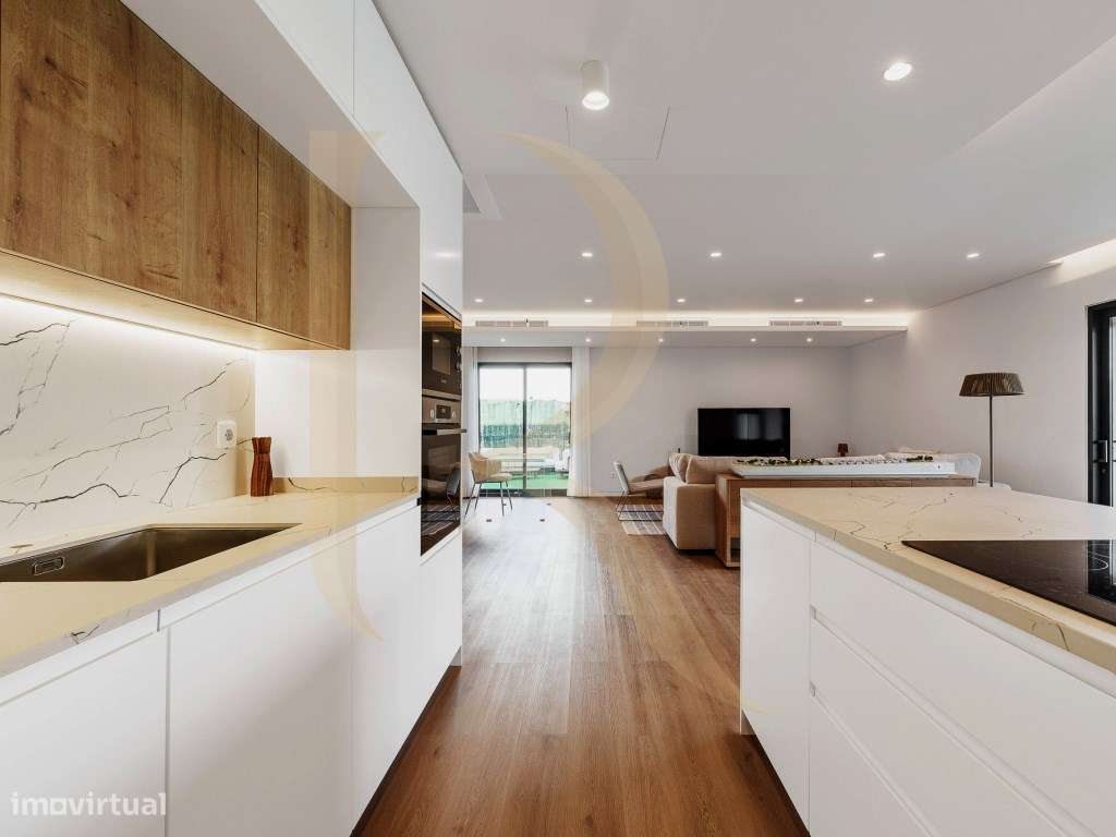 Moradia geminada T3 nova com garagem e piscina nos Foros de Amora -...-5