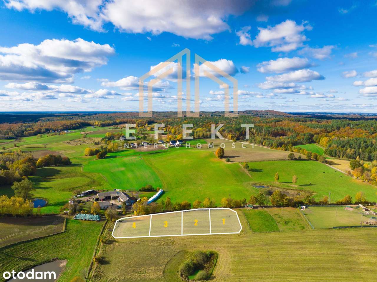 Na sprzedaż działki budowlane w Kaplicy, gm. Somonino z WZ! - Pełny obrazek: 5/7