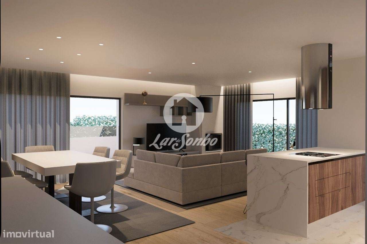 Apartamento T3 NOVO com G.F. no CENTRO da Cidade de V. N. de Famalicão - Grande imagem: 5/14