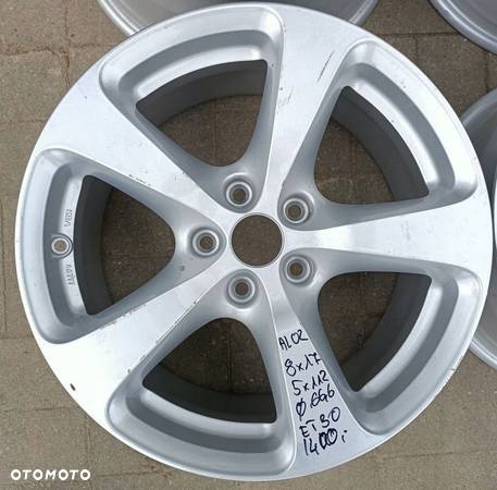 ALUFELGI 17" 5x112 AL02 AUDI, VW, SEAT,SKODA - 2