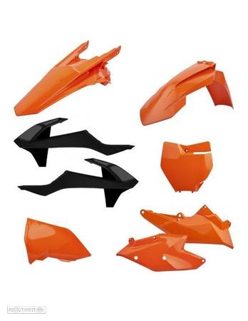 kit plasticos polisport ktm exc -f 450 / 250 17 - 1