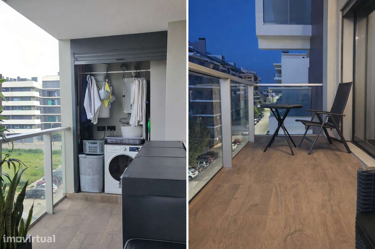 T3, 162 m², grandes varandas, piscina no rooftop – zona Fórum Algarve - Grande imagem: 4/14