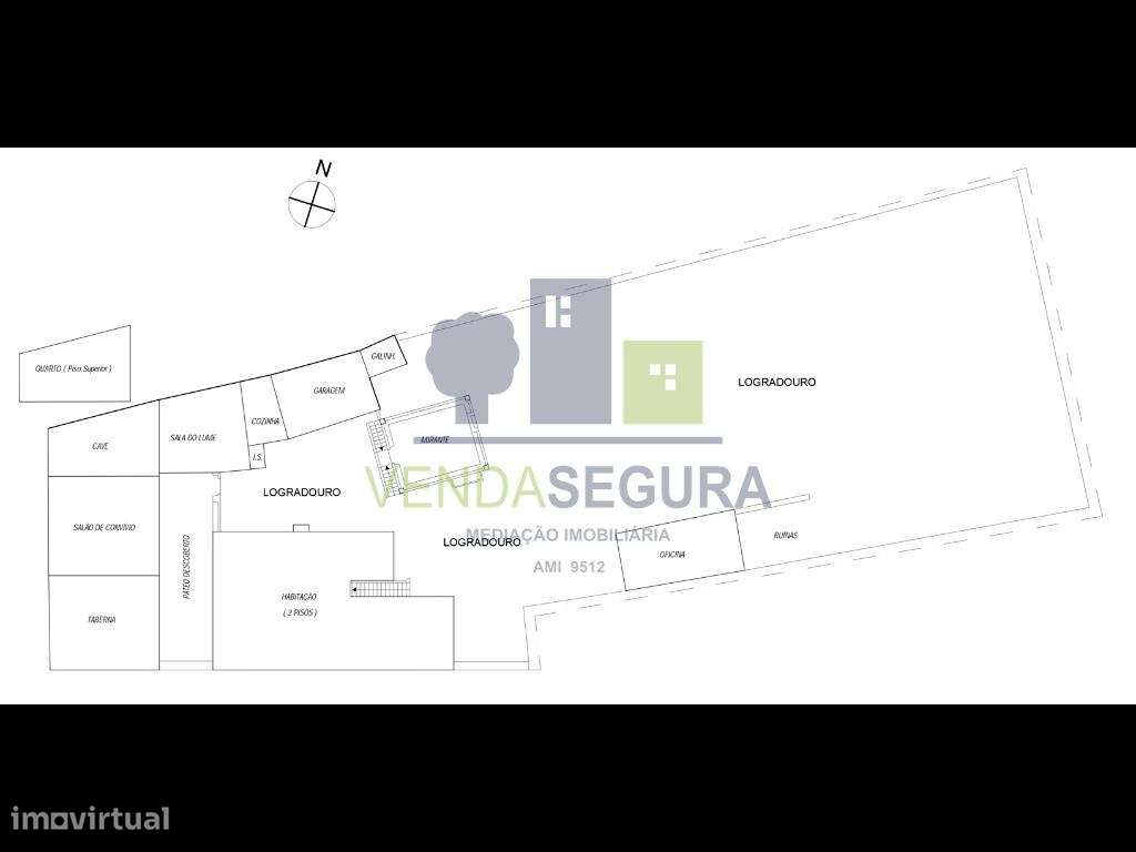 Moradia T2+T3 com antiga Taberna e Grande Quintal | Amareleja - Grande imagem: 2/48