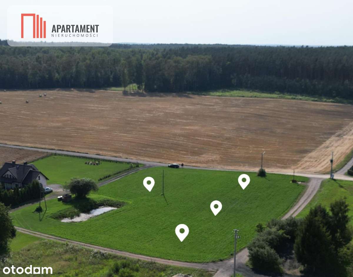 Tylko u nas! cztery działki, spokojna okolica - Pełny obrazek: 3/8