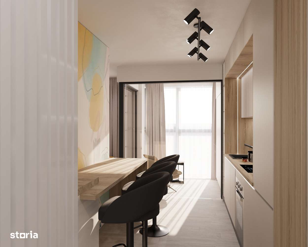 Apartament 1 Cameră | TIP 7 | 38mp | Complex Comat Towers - Imagine principală: 2/24