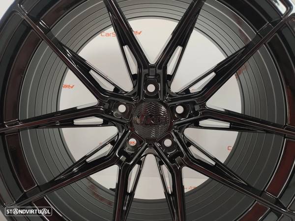 Jantes Haxer HX036 20 x 9 et 25 + 10.5 et 20 5x120 Preto Brilhante - 8