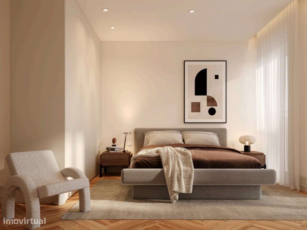 Apartamento T3 com terraço no coração do Porto - Grande imagem: 4/5