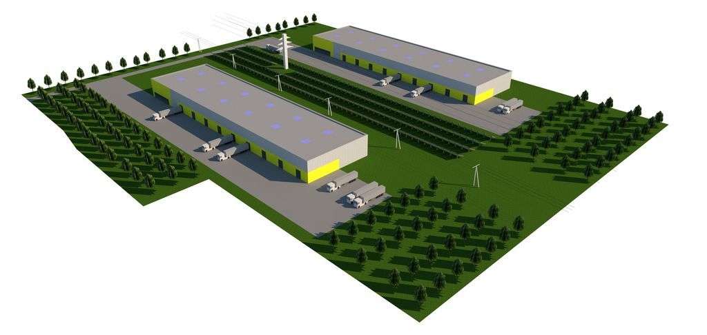 Działka inwestycyjna magazyny, produkcja-5
