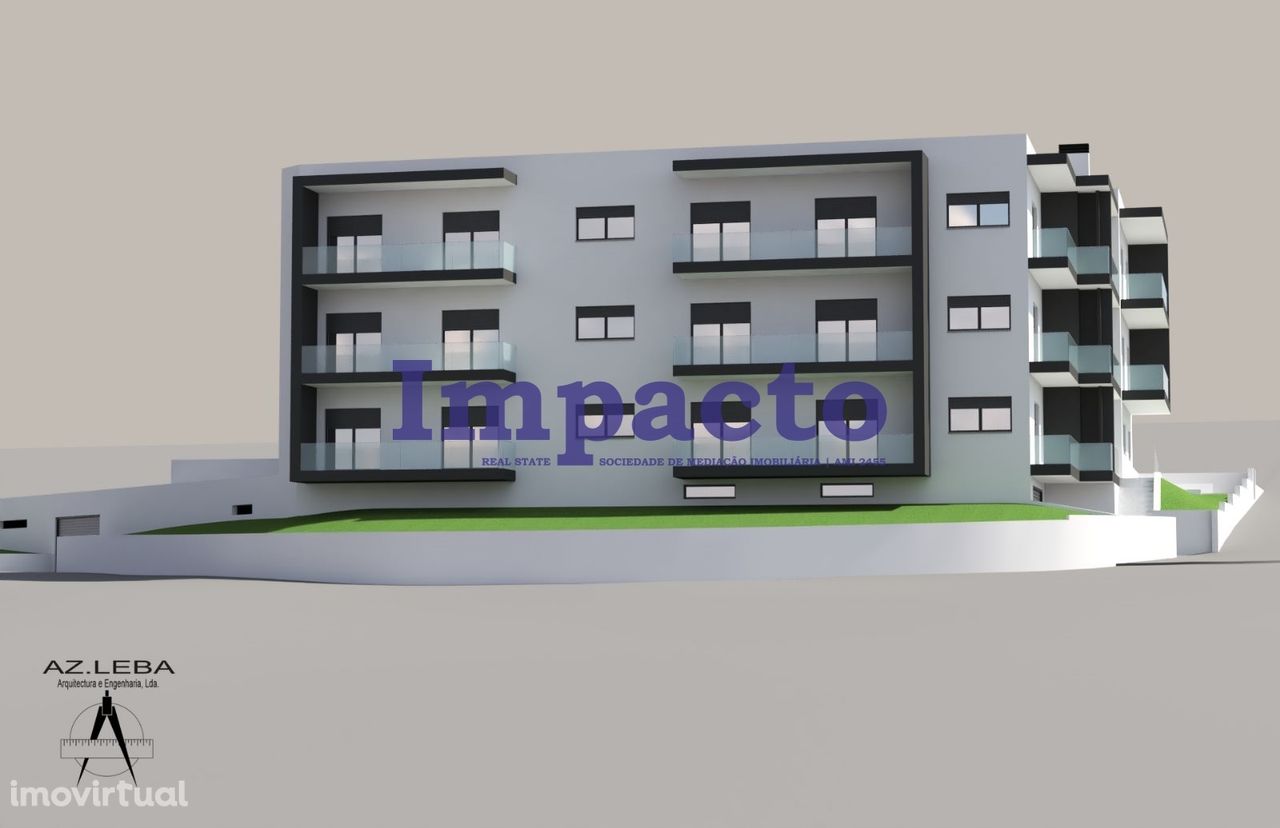 Apartamento T2, novo, Nogueira do Cravo