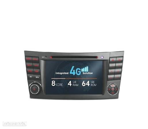 AUTO RÁDIO GPS ANDROID 10 PARA MERCEDES CLASE E W211 CLS W219 - 9