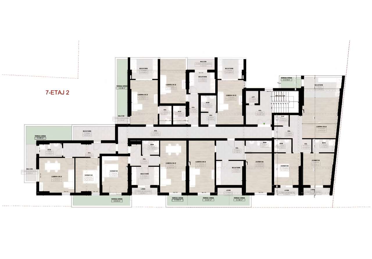 Apartament 2 camere Promenada - Imagine principală: 4/5