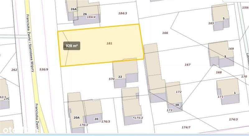 Działka na sprzedaż 926m2 Żwirki i Wigury Rumia-1