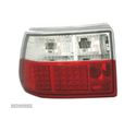 FAROLINS TRASEIROS LED PARA OPEL ASTRA F 91-98 VERMELHO BRANCO - 2