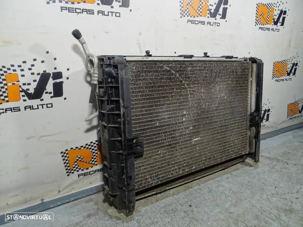 Pack de Radiadores BMW Serie 1 - E87 / E81 - 116i / 118i - Gasolina - Radiador da Água / AC / Termoventilador - 2